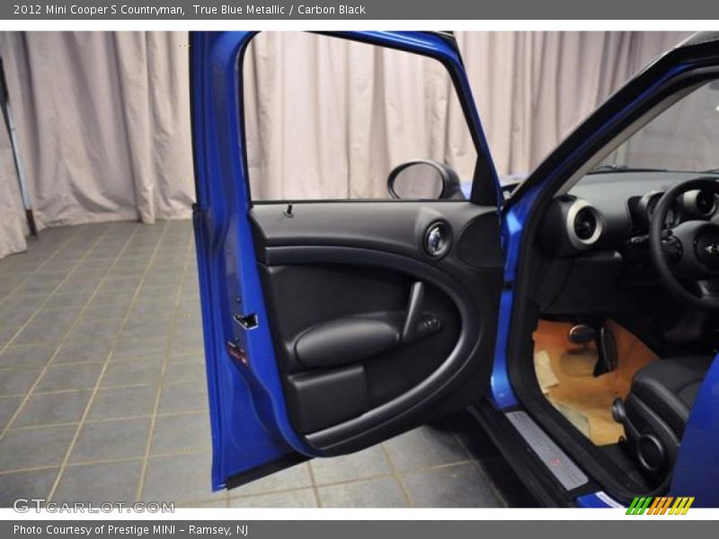 True Blue Metallic / Carbon Black 2012 Mini Cooper S Countryman