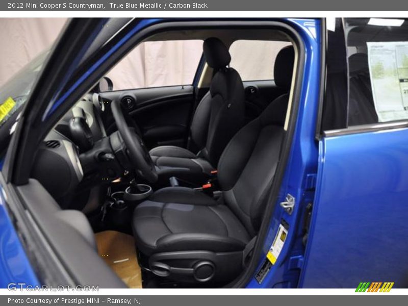 True Blue Metallic / Carbon Black 2012 Mini Cooper S Countryman