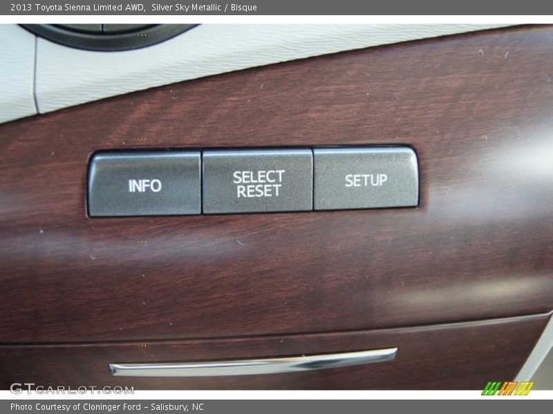 Silver Sky Metallic / Bisque 2013 Toyota Sienna Limited AWD