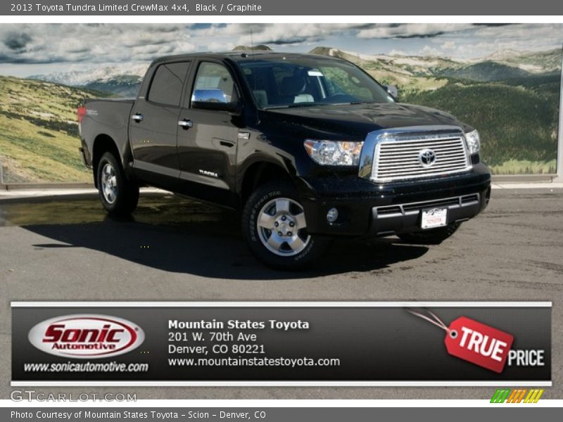 Black / Graphite 2013 Toyota Tundra Limited CrewMax 4x4