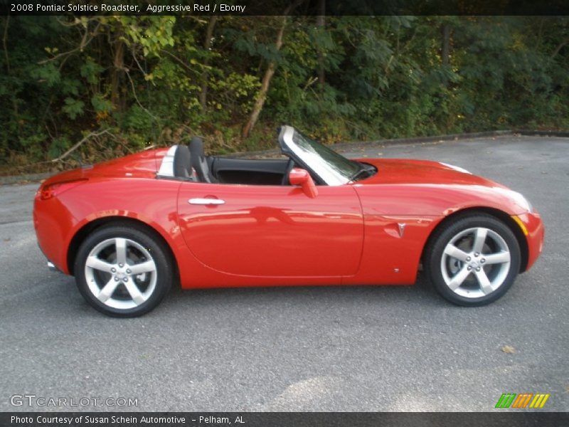 Aggressive Red / Ebony 2008 Pontiac Solstice Roadster