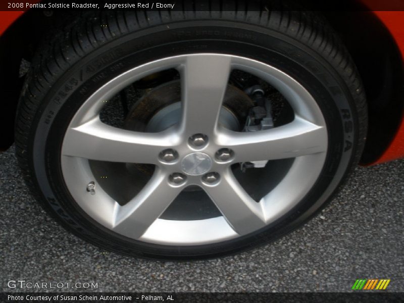 Aggressive Red / Ebony 2008 Pontiac Solstice Roadster