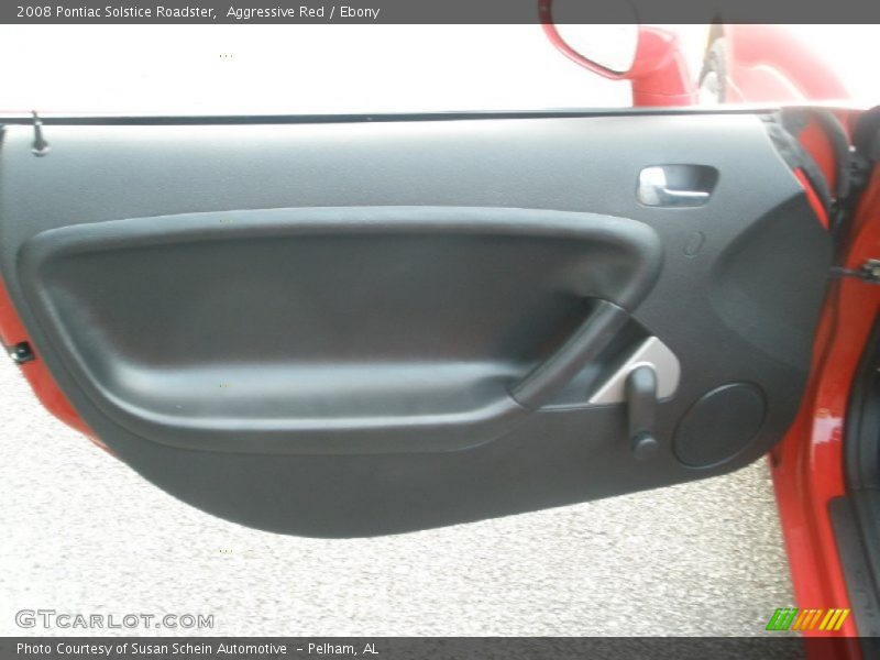 Aggressive Red / Ebony 2008 Pontiac Solstice Roadster