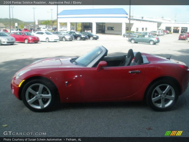 Aggressive Red / Ebony 2008 Pontiac Solstice Roadster