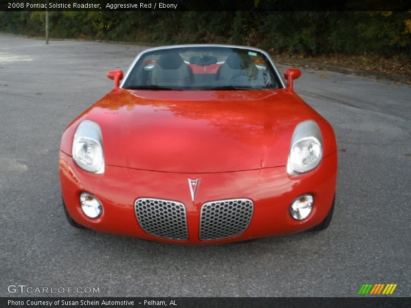 Aggressive Red / Ebony 2008 Pontiac Solstice Roadster
