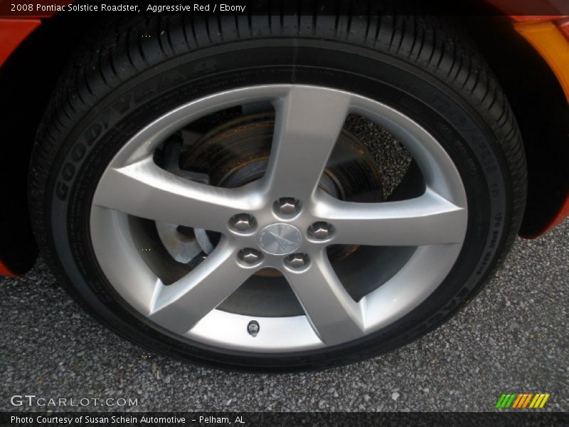 Aggressive Red / Ebony 2008 Pontiac Solstice Roadster
