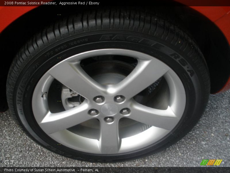 Aggressive Red / Ebony 2008 Pontiac Solstice Roadster