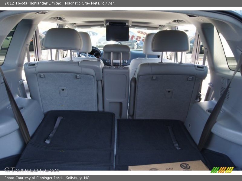 Magnetic Gray Metallic / Ash 2012 Toyota Highlander Limited