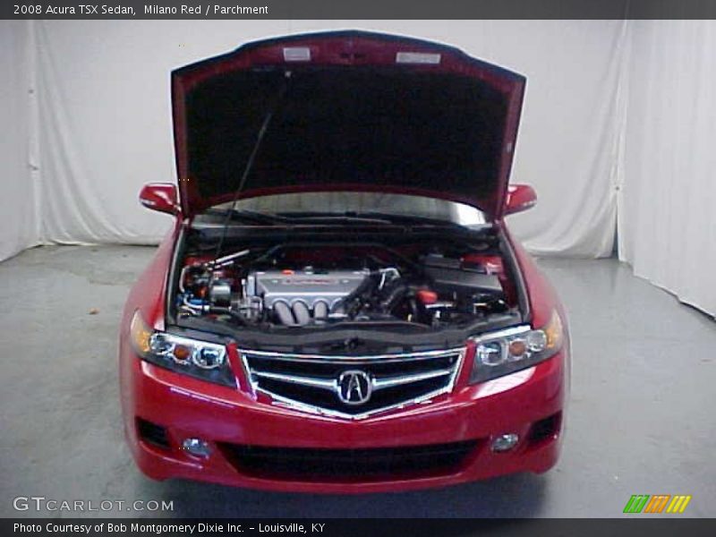 Milano Red / Parchment 2008 Acura TSX Sedan