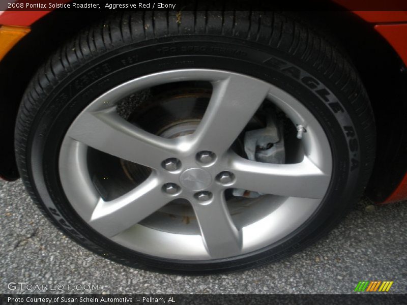 Aggressive Red / Ebony 2008 Pontiac Solstice Roadster
