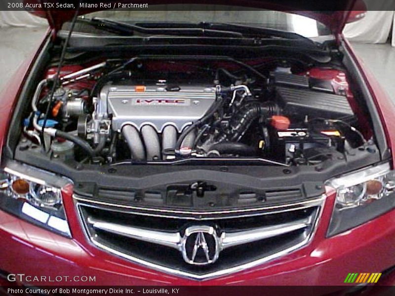 Milano Red / Parchment 2008 Acura TSX Sedan