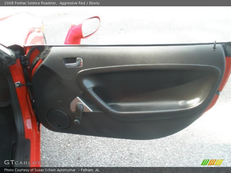 Aggressive Red / Ebony 2008 Pontiac Solstice Roadster
