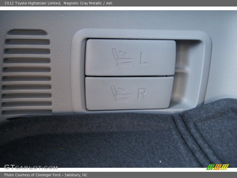 Magnetic Gray Metallic / Ash 2012 Toyota Highlander Limited