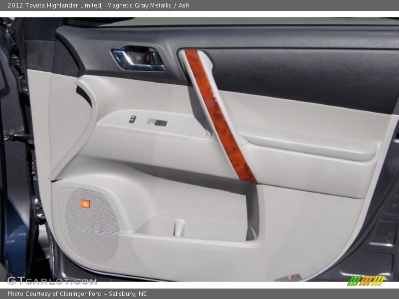 Magnetic Gray Metallic / Ash 2012 Toyota Highlander Limited