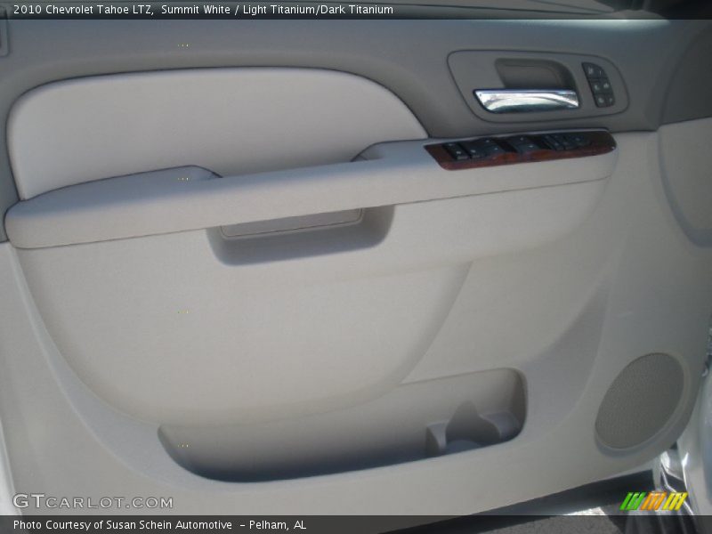 Summit White / Light Titanium/Dark Titanium 2010 Chevrolet Tahoe LTZ