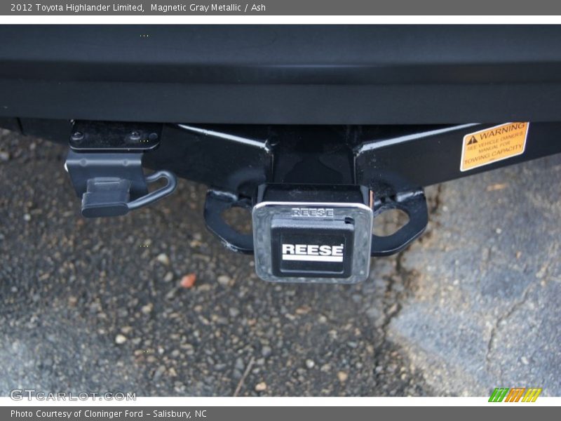 Magnetic Gray Metallic / Ash 2012 Toyota Highlander Limited