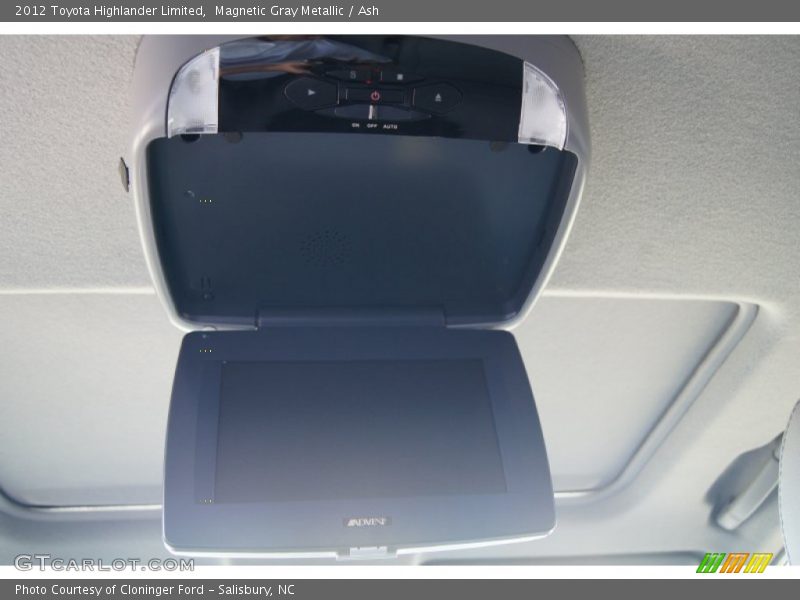 Magnetic Gray Metallic / Ash 2012 Toyota Highlander Limited