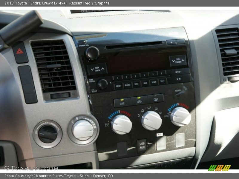 Radiant Red / Graphite 2013 Toyota Tundra CrewMax 4x4