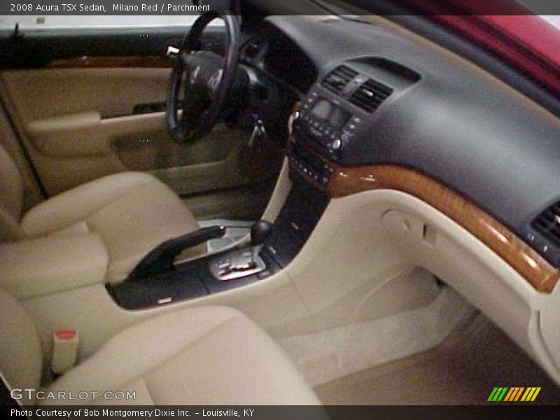 Milano Red / Parchment 2008 Acura TSX Sedan