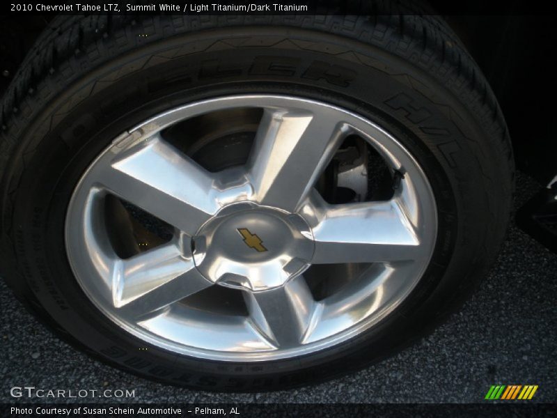 Summit White / Light Titanium/Dark Titanium 2010 Chevrolet Tahoe LTZ