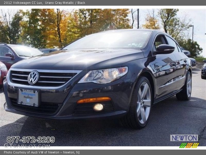 Urano Gray Metallic / Black 2012 Volkswagen CC Lux