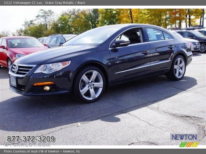 Urano Gray Metallic / Black 2012 Volkswagen CC Lux