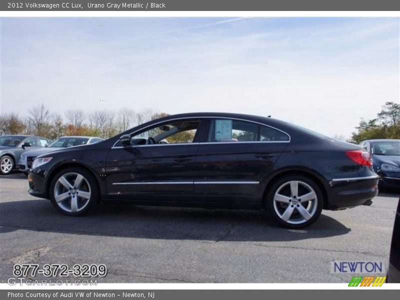 Urano Gray Metallic / Black 2012 Volkswagen CC Lux