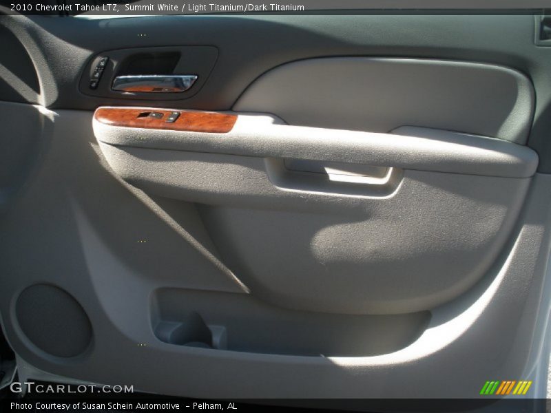 Summit White / Light Titanium/Dark Titanium 2010 Chevrolet Tahoe LTZ
