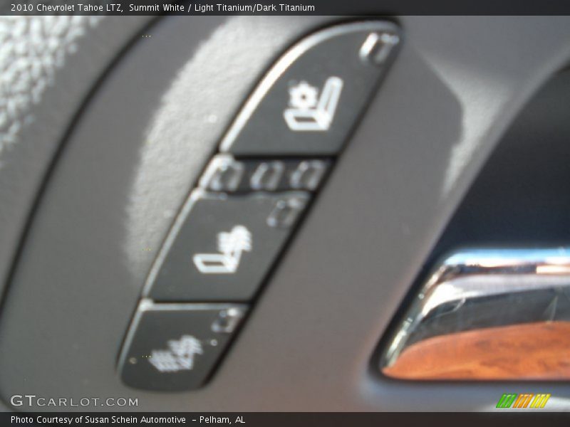 Summit White / Light Titanium/Dark Titanium 2010 Chevrolet Tahoe LTZ
