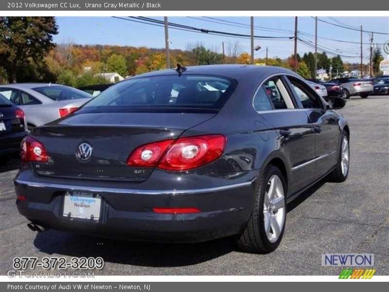 Urano Gray Metallic / Black 2012 Volkswagen CC Lux