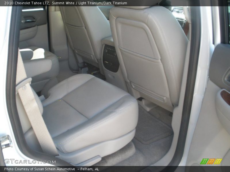 Summit White / Light Titanium/Dark Titanium 2010 Chevrolet Tahoe LTZ
