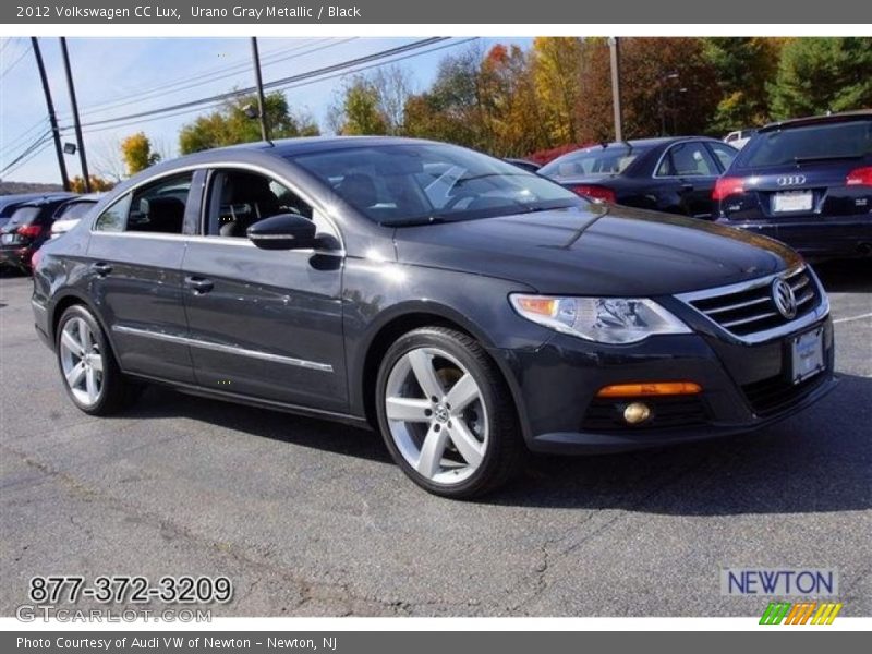 Urano Gray Metallic / Black 2012 Volkswagen CC Lux