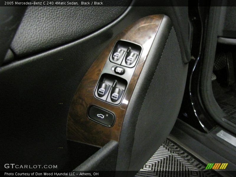 Black / Black 2005 Mercedes-Benz C 240 4Matic Sedan