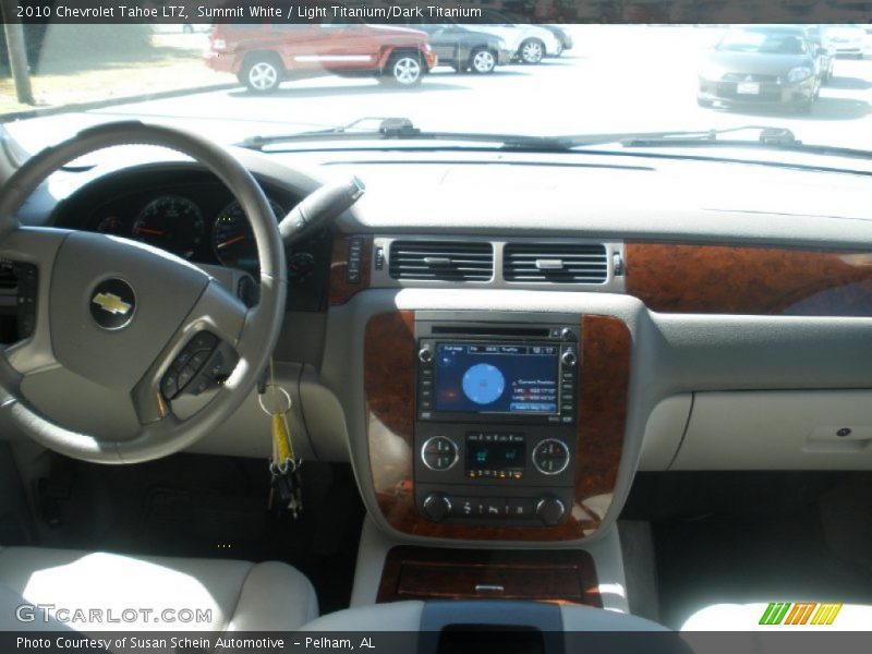 Summit White / Light Titanium/Dark Titanium 2010 Chevrolet Tahoe LTZ