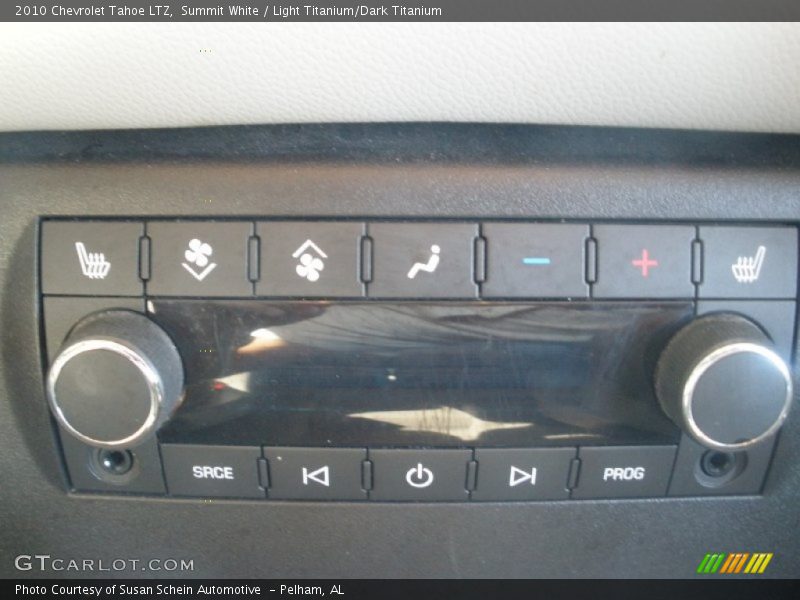 Summit White / Light Titanium/Dark Titanium 2010 Chevrolet Tahoe LTZ