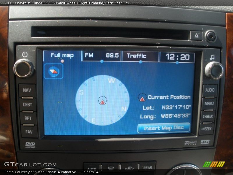 Summit White / Light Titanium/Dark Titanium 2010 Chevrolet Tahoe LTZ