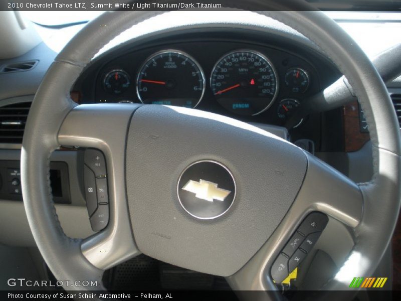 Summit White / Light Titanium/Dark Titanium 2010 Chevrolet Tahoe LTZ