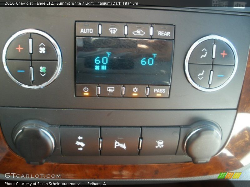 Summit White / Light Titanium/Dark Titanium 2010 Chevrolet Tahoe LTZ