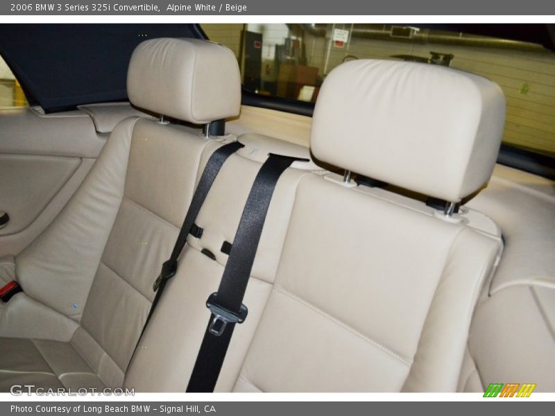 Alpine White / Beige 2006 BMW 3 Series 325i Convertible