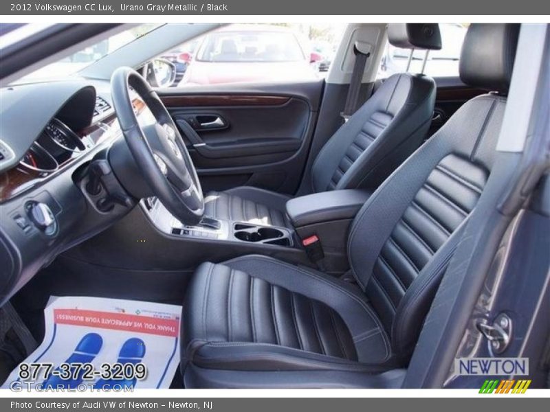 Urano Gray Metallic / Black 2012 Volkswagen CC Lux