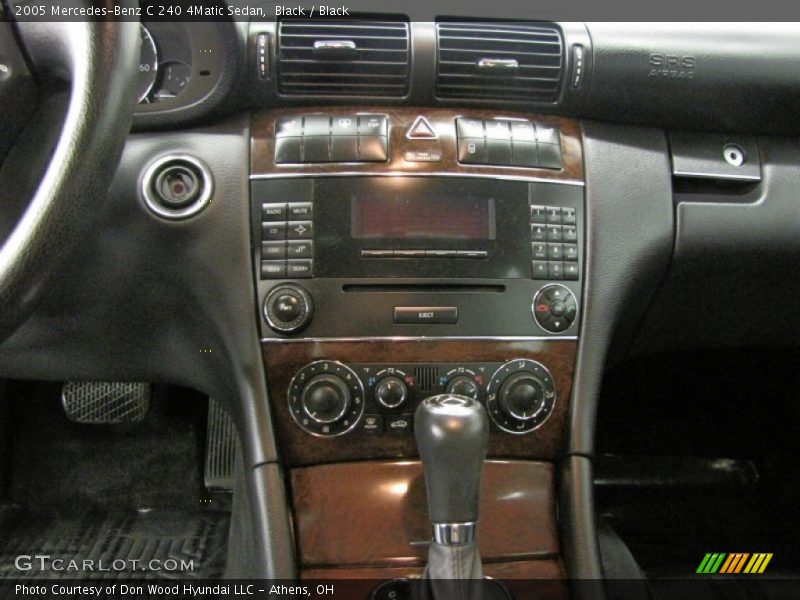 Black / Black 2005 Mercedes-Benz C 240 4Matic Sedan