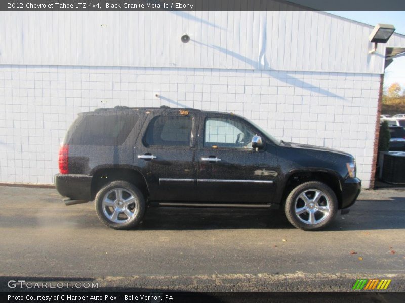 Black Granite Metallic / Ebony 2012 Chevrolet Tahoe LTZ 4x4