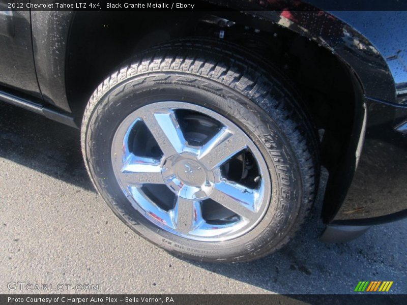 Black Granite Metallic / Ebony 2012 Chevrolet Tahoe LTZ 4x4