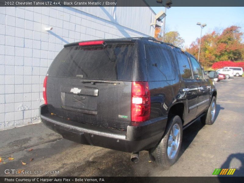 Black Granite Metallic / Ebony 2012 Chevrolet Tahoe LTZ 4x4