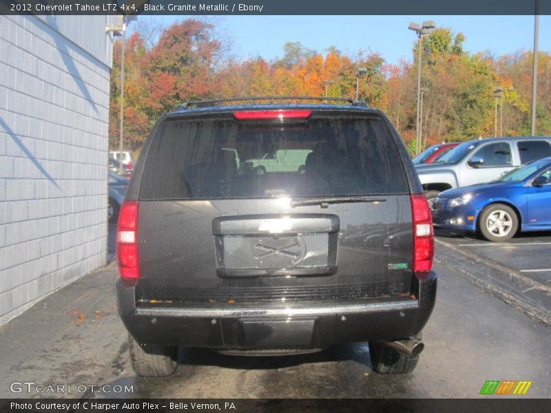 Black Granite Metallic / Ebony 2012 Chevrolet Tahoe LTZ 4x4