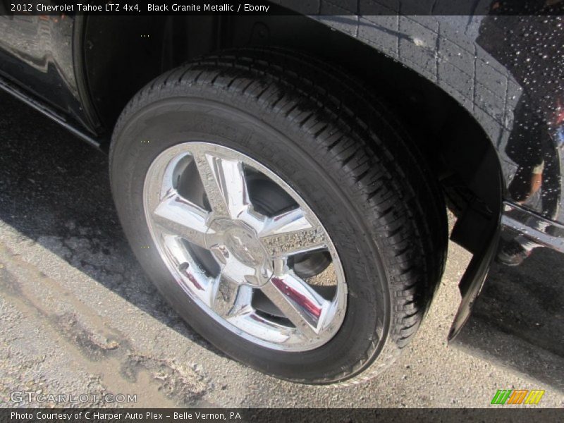 Black Granite Metallic / Ebony 2012 Chevrolet Tahoe LTZ 4x4