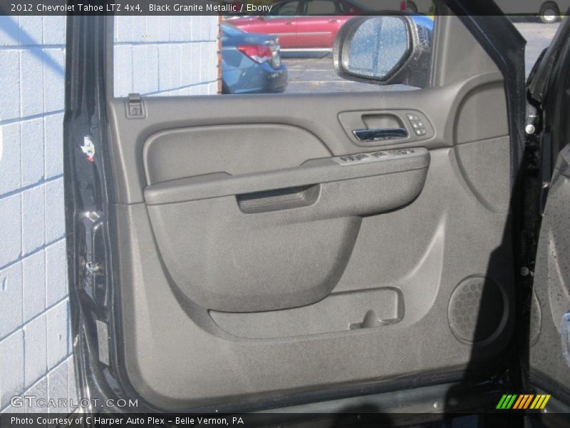 Black Granite Metallic / Ebony 2012 Chevrolet Tahoe LTZ 4x4