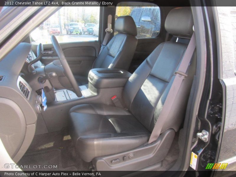 Black Granite Metallic / Ebony 2012 Chevrolet Tahoe LTZ 4x4