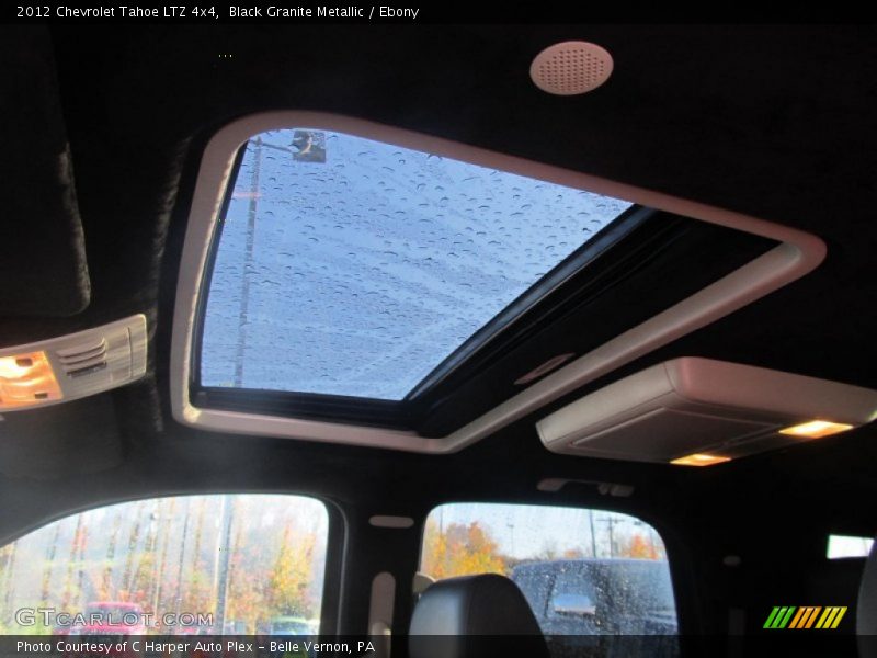 Black Granite Metallic / Ebony 2012 Chevrolet Tahoe LTZ 4x4