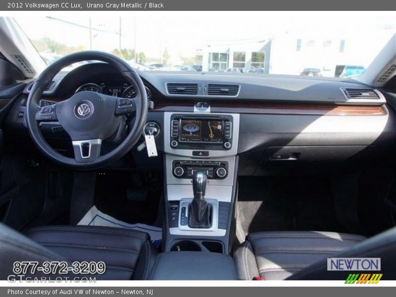 Urano Gray Metallic / Black 2012 Volkswagen CC Lux